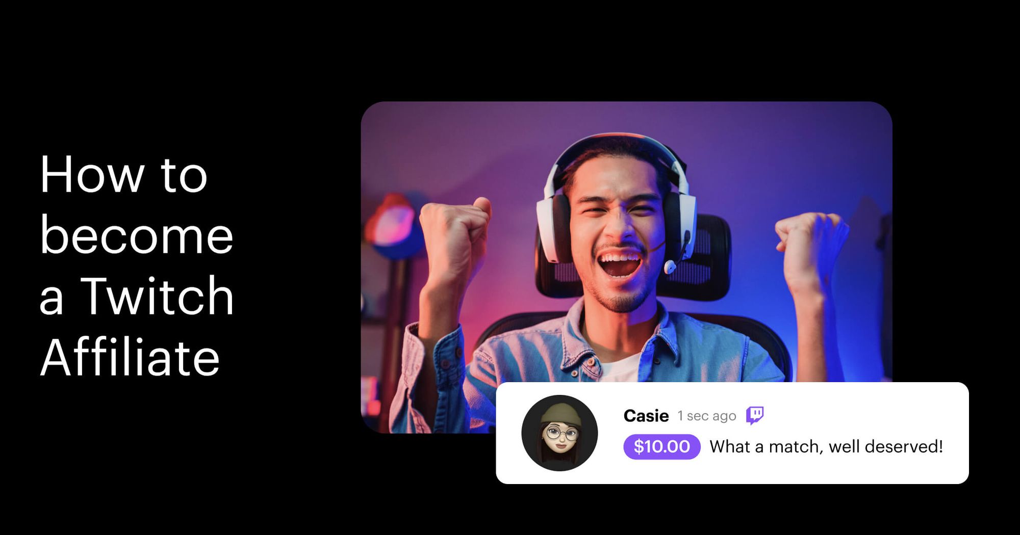 How to become a Twitch Affiliate